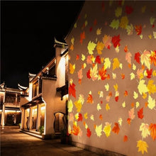 Business Outdoor 3D Dynamic Falling Leaf Projector Light, 40W-200W Waterproof Landscape Lamp for Commercial & Holiday Atmosphere Lighting(40W/ynamic Falling)