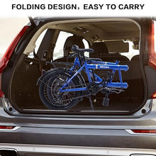GOJLEX Foldable Tandem Bike 20” City Folding Bicycle Black