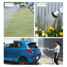 Hose Holder, Portable 30M/100FT Hose Reel Box with Hose, Hose Reel Cart with Handle, Complete with Hose Guide, Nozzle, Fittings and Accessories, Easy for Garden Cleaning and Watering, Car Washing ,for