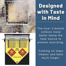 Bayou Classic Outdoor Propane Deep Fryer - 2 Baskets, Drain Valve - 4 Gal - Steel