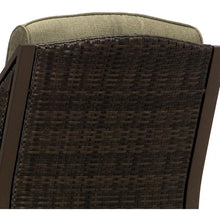 CAMBRIDGE Saratoga Hand-Woven Wicker Outdoor Reclining Chair Meadow Green