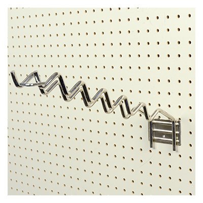 Green Thumb HD Chrome Plated Pegboard Rake & Shovel Storage Hooks - Pack of (25 Pack)