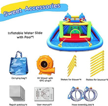 Causeair Inflatable Water Slide & Bounce House with Dolphin Styling Multi
