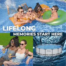 Bestway Steel Pro MAX 15' x 42" Above Ground Swimming Pool Set with Pump