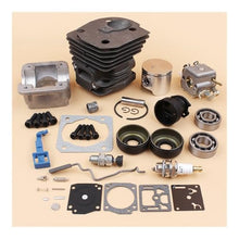 LUZDYJMG Cylinder Pan Carburetor Bearing Oil Seal Choke Throttle Rod 44mm Kit Fit for 340 350 345 Chainsaw Motor Engine Spare Parts