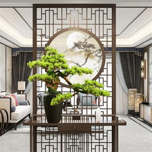 YXIANG56Q Fake Plants Floor Artificial Bonsai Tree Hotel Clubhouse Entrance Decoration Fake Plants Potted Plants Bonsai Tree