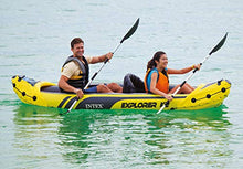 Intex Explorer K2 Inflatable Kayak Set Yellow