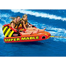 AIRHEAD AHT2223SM Super Mable Inflatable Triple Rider Towable Orange