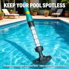 zcjysqav Lightweight Cordless Pool Vacuum – Strong Suction Handheld Hot Tub Spa Cleaner for Sand, Leaves, Dirt (Above/Inground)