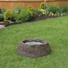 Gardenised Huge Faux Sandstone Pond Rock Realistic Lightweight Decorative Boulder for Landscaping & Utility Cover Weather-Resistant Stone for Garden Patio Landscape Lawn Park and Yard, Ellipsoid