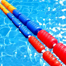 Swimming Pool Safety Rope with Floats, Pool Lane Divider Lines/ Floating Swim Pools Ropes 82 64 46 30 8 4 FT Long Buoy Cords for Indoor Outdoor Competition Centres, Bright Sturdy ( Color : Width 11Cm