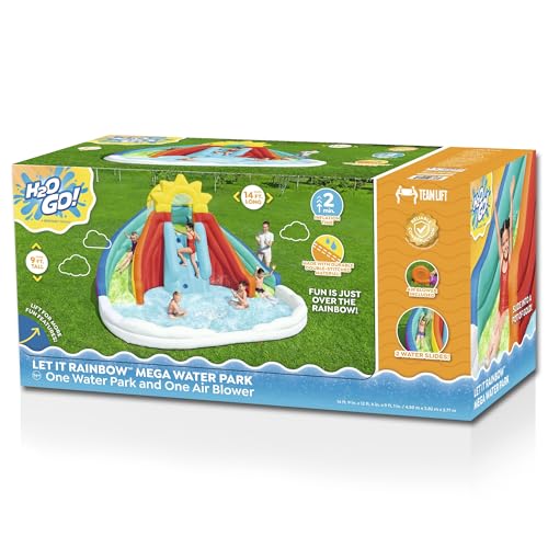 H2O GO Let It Rain Mega Water Park Multicolor
