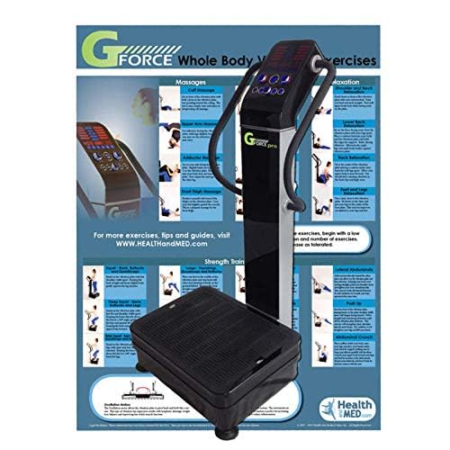 GForce Professional Dual Motor Whole Body Vibration Machine 1500 Watt