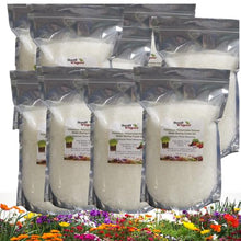 Soil Vigor Keep Plants Alive Without Water for Up to 2-Weeks - Super Absorbent Polymer Crystals - Potassium Polyacrylate for Lawns & Gardens - Reduces Watering 50% - Safe for Edibles (45 Pounds)