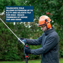 BOSCH GHE18V-50TPN18X 18V 20 in. Pole Hedge Trimmer with 8.2 Ft. Telescopic Pole and Pivoting Head is a Cordless Trimmer (Battery and Charger Included Kit)