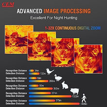 CEM Global Night Vision Thermal Monocular 384x288 50Hz Black