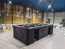 Alessia Cara Large Inflatable Haunted Maze Black (23.6x11.8x6.6ft with Blower)