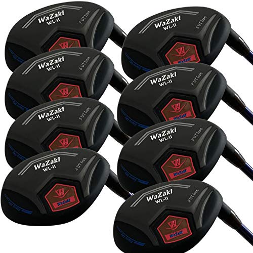 Wazaki Japan Hybrid Iron Set Black