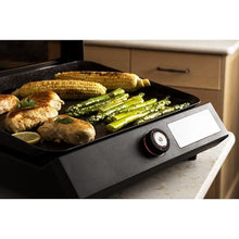 Family Yard Outdoor Electric Tabletop Griddle with Hood Camping Grill Bbq