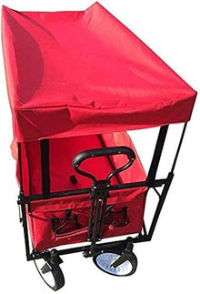 DUANZEYUQA Garden Cart Foldable Push Wagon Cart Foldable lity Max Load Sturdy Portable Rolling Light Weight Beach Outdoor Garden