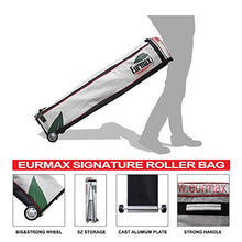 Eurmax USA 10x15ft Pop Up Canopy, Commercial Instant Tent for Outdoor Events, Patented No-Tip Rolling Storage Bag with 4 Sandbags,UV & Water Resistant,Heavy Duty Portable Shelter Gazebo,White