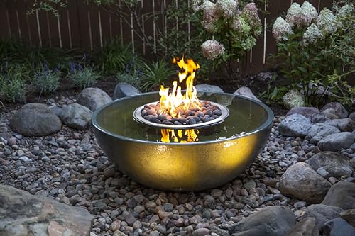Aquascape Fire and Water Spillway Basin Fountain Feature 58116 Patina
