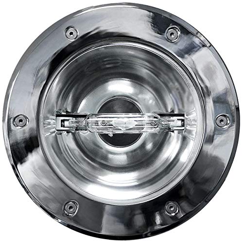 Dabmar Lighting DW1352 SS Well Light No Grill, 70W MH De 120V, Stainless Steel Finish