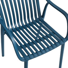 Xdeco UV-Resistant Outdoor Dining Chairs, Set of 4(Blue)