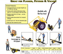 Sumner Cricket w/Flat Free Tires Yellow