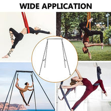 TECSPACE Adjustable Height Aerial Yoga Frame & Hammock Light Purple