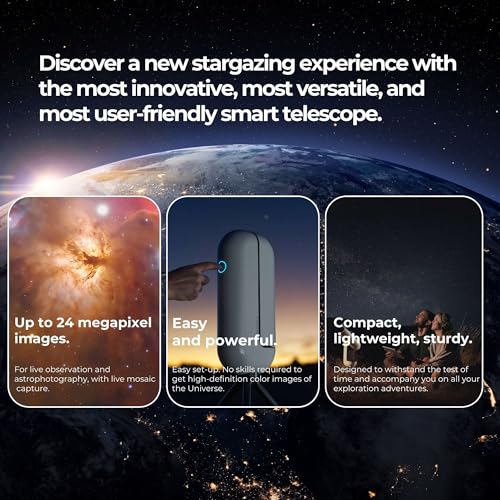Vaonis Vespera II Smart Telescope Ultra-Light Bundle with Tripod & Cable