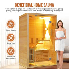 OUTEXER Traditional Steam Sauna 240V 3KW Home Spa Room for 2-3 Person