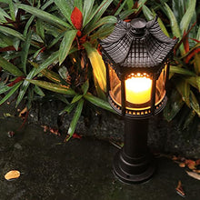 KADELONG Antique Outdoor Yard Lamps E27 1-Light Waterproof Lawn Lights Garden Exteriors Path Lights Landscape Patio Porch Pathway Driveway Floor Mount Lighting Fixture H20.09in,Chandelier Lighting