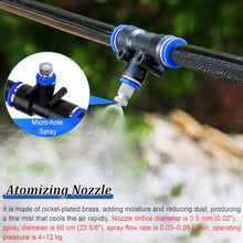 Drip Irrigation System Automatic Heat Dissipstion Sprinkler System for Street, Site Fence/Garden Watering Drip Irrigation Kit, Cooling Spray Equipment for Farm Factory