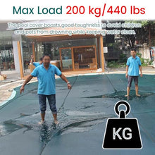 Custom Size Inground Pool Safety Cover, Mesh Swimming Pool Cover