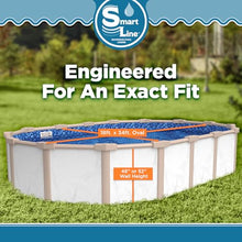 Smartline 18 ft x 34 ft Oval Swimming Pool Liner | Boulder Swirl