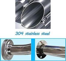BSNANCA Pool Handrails Set of 2 Pool Rail 32x35.4 Inch Pool Railing 304 Stainless Steel Pool Handrail Humanized Swimming Pool Handrailp Cover & Drill Bit & Self-Taping Screws