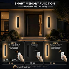 ZEOMLON 2 Pack 70in Outdoor Wall Light, 4.33in Wide LED Exterior Sconce