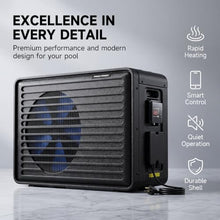 POOLTOHOT Pool Heater for Above Ground Pools & Inground Pools, 9000 Gal