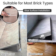 JYHHCYS Large Hidden Crawl Space Access Door, Heavy-Duty Steel Tiled Floor Hatch Entry Door Cover with Mounting Accessories, Outdoor Basement Cellar Door Cover Customizable Size(W 22 x L 39in)