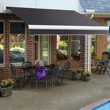 Awntech Retractable Awning Left Motor 18'W x 10" D x 10" H Gun Metal Gray