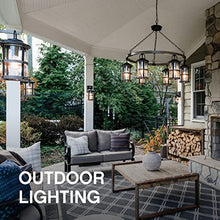 Hinkley Atwater Medium Outdoor Wall Mount Lantern w/Lumiglo, Black Finish