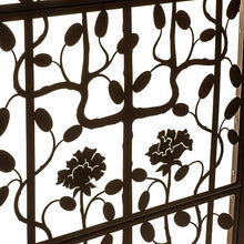 H Potter Wall Trellis Patio Deck Garden Balcony for Climbing Plants Metal Art Decor Decorative Privacy Screen Panel Outdoor Indoor Backyard Roses Vines Wall Brackets Included