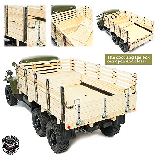 Kingkong RC 1/12 Scale CA30 6x6 Soviet Truck Metal Chassis KIT Multicolour