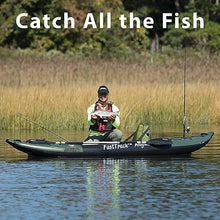 Sea Eagle 385FTA Fasttrack Angler Inflatable Green Fishing Kayak - Hunter Green