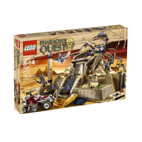 LEGO Pharaoh's Quest Scorpion Pyramid 7327 Golden