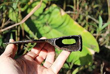 Unknown European Medieval German Iron Axe with Key-Shape Hole #12A Black