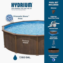 Bestway Hydrium 18' x 52" Steel Side Wall Above Ground Pool with Pump