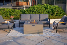 Rocky Concrete Fire Pit 43" x 43" Outdoor Patio Firepit Includes Lava Rocks Modern Fire Pits & Outdoor Fireplaces for Garden, Deck, Indoor & Outdoor Heating