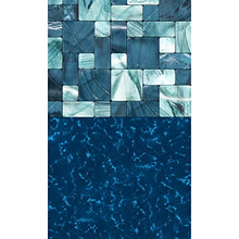 Blue Wave NL607-20 Standard Gauge Round Overlap Steel Wall Swimming Pool Liner Emerald Coast
